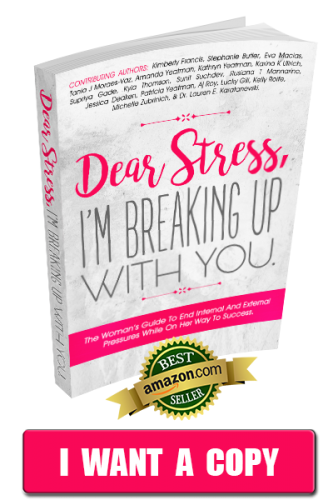 Kimberly Francis Book Dear Stress I'm breaking up with you